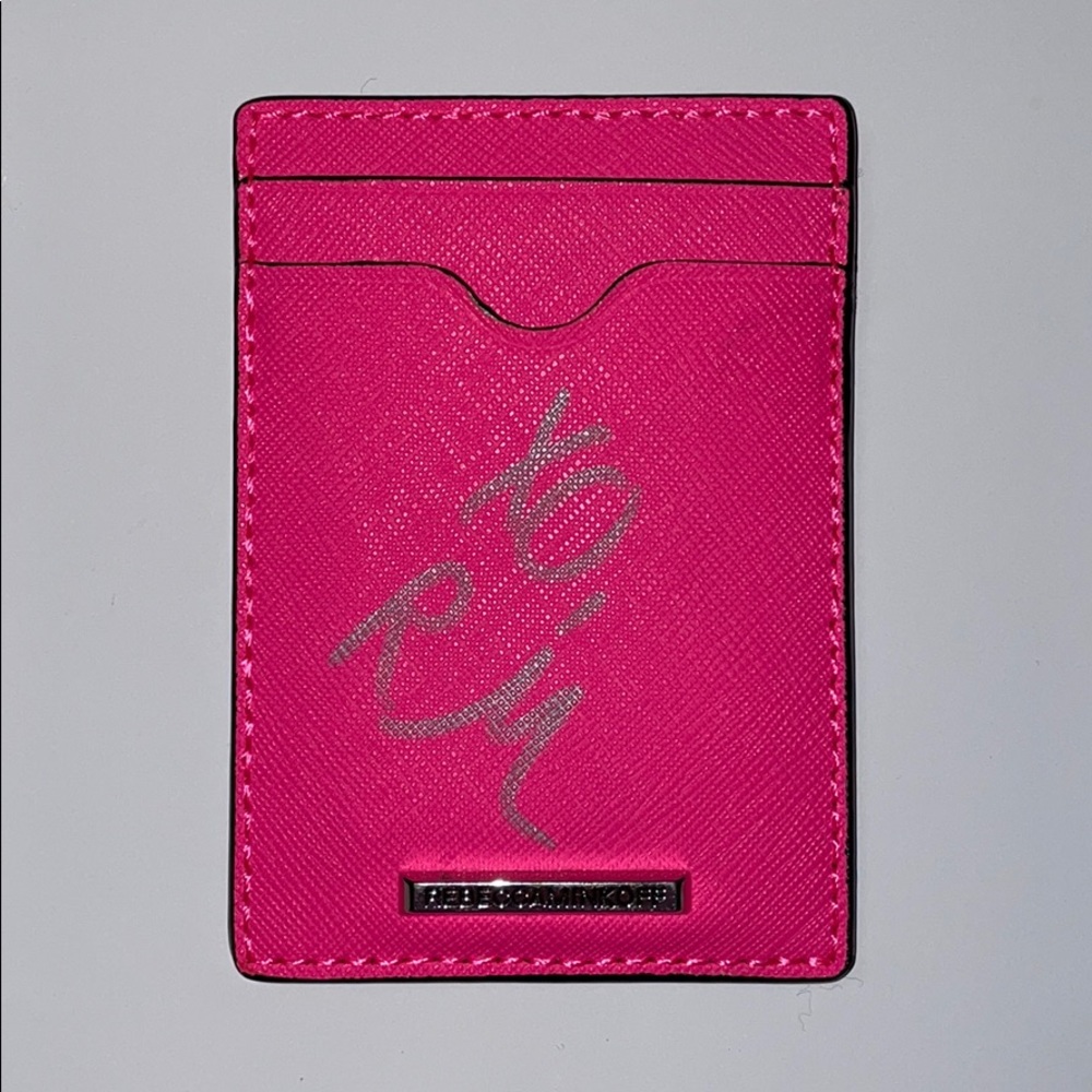 Rebecca Minkoff signed card holder